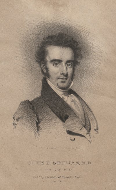 John D. Godman, M.D. by Henry Inman